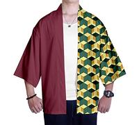 Kimono Imprimé Veste Cardigan Cosplay T Shirt Peignoir Été Chemise Kamado Tanjirou Kamado Nezuko Agatsuma Zenitsu Tomioka Giyuu