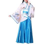 Kimono Japonais Enfants Bébé Filles 18mois-18ans, Déguisements Kimono Cosplay Ensemble de Costumes Fille Robe Yukata Geisha Peignoir pour Spa Déguisements Cosplay