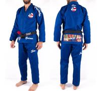 Kimono Jiu-Jitsu brésilien Boa Fightwear Baiano Bleu 167-186cm / 64-84kg