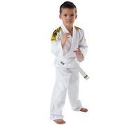 Kimono Judo avec rayure aux épaules enfant Kwon Clubline Blanc 100 cm