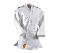 Kimono Judo avec rayures aux épaules enfant Danrho Yamanashi Blanc 120 cm