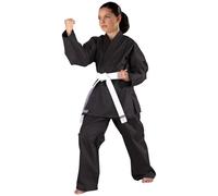 Kimono Karaté fille Kwon Clubline Shadow Noir 120 cm