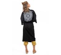 Kimono long imprimé mandala Haori