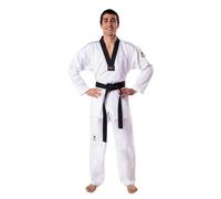 Kimono Taekwondo Kwon Fightlite - blanc/noir - 160 cm 190 cm