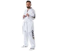 Kimono Taekwondo Kwon Starfighter - blanc/noir - 200 cm 190 cm