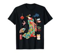 Kimono Traditionnel Geisha Japonais T-Shirt