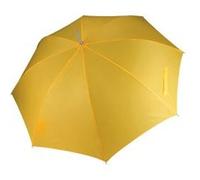 Kimood - Parapluie canne à ouverture automatique - Adulte unisexe (Lot de 2) (Taille unique) (Jaune) - UTRW7021 Jaune G