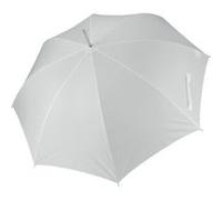 Kimood - Parapluie canne à ouverture automatique - Adulte unisexe (Taille unique) (Blanc) - UTRW3885 Blanc G