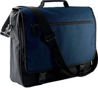 Kimood PORTE DOCUMENT AVEC RABAT - Black/Navy, One Size