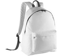 Kimood - Sac a dos ville ou ecole - KI0130 - blanc Blanc G