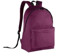 Kimood - Sac a dos ville ou ecole - KI0130 - rouge bordeau Rouge G