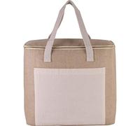 Kimood Sac Isotherme en Jute - Grand Modèle