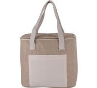Kimood - Sac isotherme en toile de jute - moyen modèle - KI0353 - beige naturel Beige G