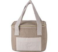 Kimood - Sac isotherme en toile de jute - petit modèle - KI0352 - beige naturel Beige G