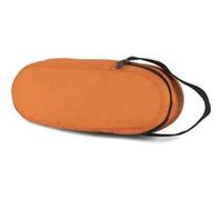 Kimood Sacoche de pétanque Orange, pour 3 Boules, avec Fermeture zippée.
