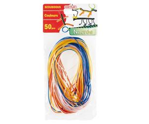 Kimplay - 260 - Loisirs Créatifs - Scoubidou 50 Brins Nacrés