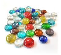 Kim'Play Jeu de billes Cofalu 250 grosses billes plates assorties