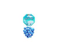 Kim'Play Jeu de billes Ozone 20+1 - Filet 19 billes + 1 calot Bleu/Blanc Enfant