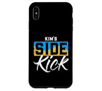 KIM'S Side Kick T-Shirt Nom Kim Coque pour iPhone XS Max