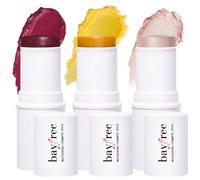 KIMUSE 3 Pcs Multi Stick crème de contour, nuances avec Highlighter & Bronzer & Blush, ombre à éclaircissant, facile à sculpter le visage pour toute la peau à l'eau pour Cheek, lèvres, yeux