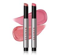 KIMUSE Juicy & Glowy Lip Balm Duo, Baume à Lèvres Teinté Brillant, Hydratation Longue Durée, Vegan, Baume à lèvres repulpante