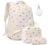 Kimwadalh Cartable Fille Primaire Enfent Filles Scolaires Papillons Cartables Primaires Sacs à Dos Fille Velours côtelé Sacs d'école CE1 CE2