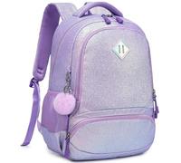 Kimwadalh Paillettes Cartable Primaire Filles Sac à Dos Enfent pour Scolaires 1-3 Classe,Sacs d'école Fille Grand Cartables Primaires Sacs à Dos CE1 CE2 Fille
