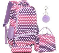 Kimwadalh Sac à Dos Enfent Paillettes Cartable Primaire Filles Scolaires,Sacs d'école Primaires Cartables Fille Sacs à Dos CE1 CE2 Fille