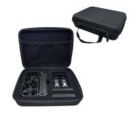 Kimyoaee Housse rigide de transport pour appareil photo Hover Air X1 - Accessoire de drone - Hoverair Combo Plus - Sac de rangement pour chargeur de batterie, Noir , Étui de protection