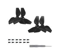 Kimyoaee Lot de 4 hélices de rechange pour drone DJI Neo Mini (pointes noires)
