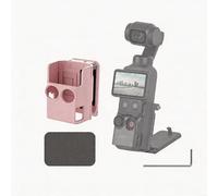 Kimyoaee Support magnétique pour caméra DJI Osmo Pocket 4 Vlogging, adaptateur d'extension réglable, support magnétique à ventouse sur bureau, surface verticale