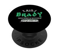 Kin Brady Mischief and Mayhem Since The Middle Age PopSockets PopGrip Adhésif