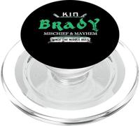 Kin Brady Mischief and Mayhem Since The Middle Age PopSockets PopGrip pour MagSafe
