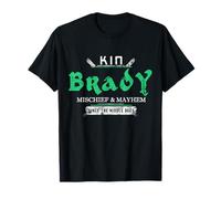 Kin Brady Mischief and Mayhem Since The Middle Age T-Shirt