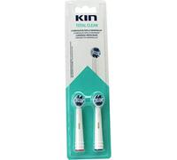 Kin Brosse à dents électrique Total Clean Replacement 2 pièces