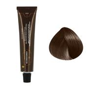 Kin Cosmetics Coloration permanente sans ammoniaque aux 5 huiles 6.50 : Blond Foncé Brun Chocolat Sans ammoniaque, Crème 60ml