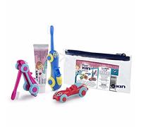 Kin Brosse À Dents Enfants Voyage Voiture + Dentifrice 25ml