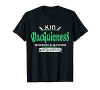 Kin MacGuinness Mischief and Mayhem Since The Middle Age T-Shirt