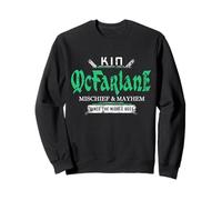 Kin McFarlane Mischief and Mayhem Since The Middle Age Sweatshirt