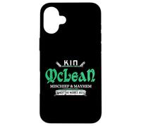 Kin McLean Mischief and Mayhem Since The Middle Age Coque pour iPhone 16 Plus