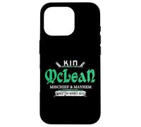 Kin McLean Mischief and Mayhem Since The Middle Age Coque pour iPhone 16 Pro