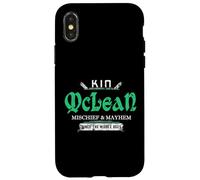 Kin McLean Mischief and Mayhem Since The Middle Age Coque pour iPhone X/XS