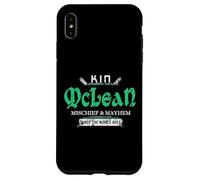 Kin McLean Mischief and Mayhem Since The Middle Age Coque pour iPhone XS Max