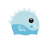 kina - Bonnet de Bain Enfant, pour Piscine, en Silicone, Hypoallergénique, Élastique et Doux au Toucher pour Cheveux Courts et Longs