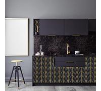 kina - RA0046 Film adhésif pour Meubles et Murs Autocollants muraux imperméables anti-rayures Papier peint Nature pvc pour Mur appareils de Cuisine salle de Bain - mesure 40x300 cm