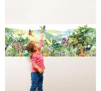 kina - SM0051 Stickers muraux Bandes pour chambre d'enfant - Graphiques Amazonie grecques protection et décoration muraux, revêtement de meubles, tables et armoires, 30 x 130 cm