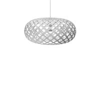 Kina Suspension Ø80 Blanc 2 Côtés