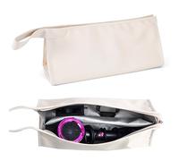 Kinberry Sac de rangement de voyage, sac de voyage portable compatible avec Dyson Supersonic Shark Flexstyle, sac de voyage en cuir synthétique pour Dyson Airwrap Styler et accessoires, pour brosse à