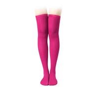 KINBOM 1 Paire Chaussettes Hautes, Coton Douces Chaussettes Montantes Bas Longs Chaussette Mercredi Addams pour Femmes Filles Vêtements de Tous les Jours