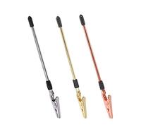 KINBOM 3 Pièces Bijoux Outils, Bracelets Assistant Bracelets Aides pour Attacher et Accrocher Bracelet de Montre Collier (Or, Argent et Or Rose)